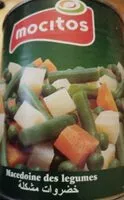 Mängden socker i Macédoine de légumes
