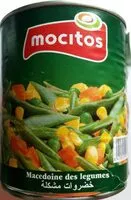 Mängden socker i Macedoine des legumes