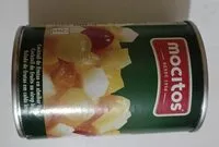 Mängden socker i Cocktail de fruits au sirop léger