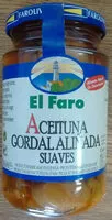 Mängden socker i Aceituna Gordal aliñada suaves