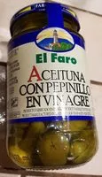 Mängden socker i Aceitunas con pepinillo en vinagre