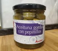 Mängden socker i Aceituna gorda con pepinillos