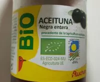 Mängden socker i Aceituna negra bio