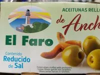 Mängden socker i Aceitunas rellenas de anchoas
