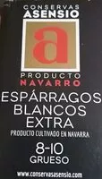 Mängden socker i Espárragos blancos extra