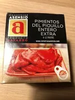 Mängden socker i Pimiento del poquillo entero extra