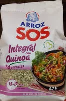 Mängden socker i Arroz integral con quinoa + 4 cereales paquete 500 g