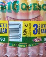 Mängden socker i Salchichas Big Queso
