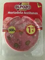 Mängden socker i Mortadelle avec olives