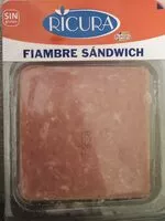 Mängden socker i FIAMBRE SANDWICH