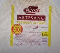 Mängden socker i Pechuga de Pavo El pozo Artesano
