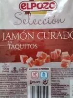 Mängden socker i Jamón curado en taquitos