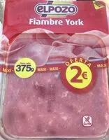Mängden socker i Fiambre york lonchas sin gluten