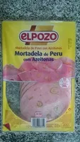 Mängden socker i Mortadela de Peru com Azeitonas