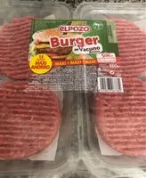 Mängden socker i Burger de vacuno