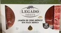 Mängden socker i Jamón de cebo ibérico 50% raza ibérica