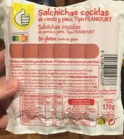 Mängden socker i Salchichas cocidas