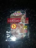 Mängden socker i Jamón curado lonchas finas