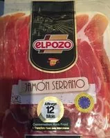 Mängden socker i Jambon serrano