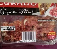 Mängden socker i Taquitos mini jamón curado