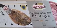 Mängden socker i Jambon serrano