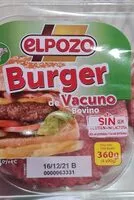 Mängden socker i Burger de vacuno bovino