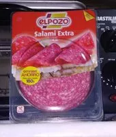 Mängden socker i Salami extra