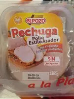 Mängden socker i Pechuga pollo estilo asador