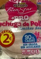 Mängden socker i Pechuga de pollo