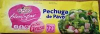 Mängden socker i Pechuga de pavo
