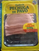 Mängden socker i Pechuga de pavo