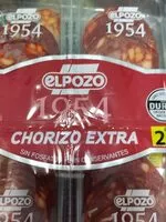 Mängden socker i Chorizo Extra 1954 ElPozo