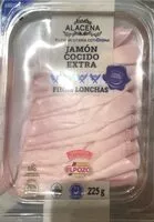 Mängden socker i Jamon cocido extra