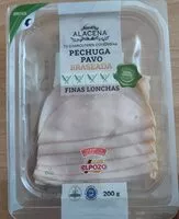 Mängden socker i Pechuga de pavo