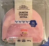 Mängden socker i Jamon cocido extra