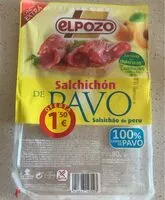 Mängden socker i Salchichon de pavo