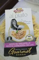Mängden socker i Nidos de tagliatelle receta carbonara deluxe