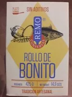 Mängden socker i Rollo de bonito