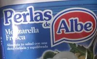 Mängden socker i Perlas de mozzarella