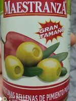 Mängden socker i Aceitunas rellenas de pimiento picante