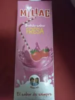 Mängden socker i Batido sabor fresa