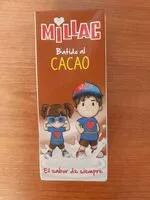 Mängden socker i Batido al cacao Millac