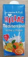 Mängden socker i Leche y fruta
