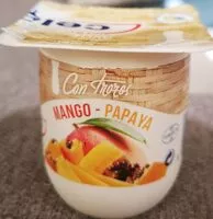 Mängden socker i Yogourth con trozos