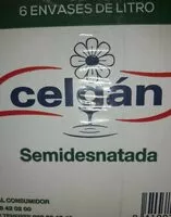 Mängden socker i Leche semidesnatada