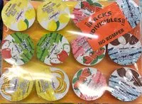 Mängden socker i Yogur beber pack indivisible