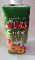 Mängden socker i Zumo Caribe (leche y fruta)