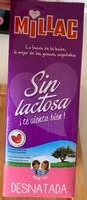 Mängden socker i Leche sin lactosa desnatada