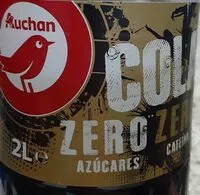 Mängden socker i Cola zero zero auchan