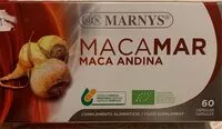 Mängden socker i Maca Andina